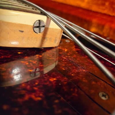1971 Fender Jazz Bass with Rosewood Fretboard - Sunburst image 13