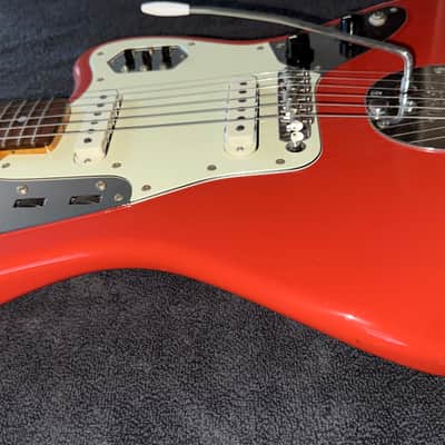 Used Fender Japan 60s Jaguar Candy Apple Red Solid Body image 7