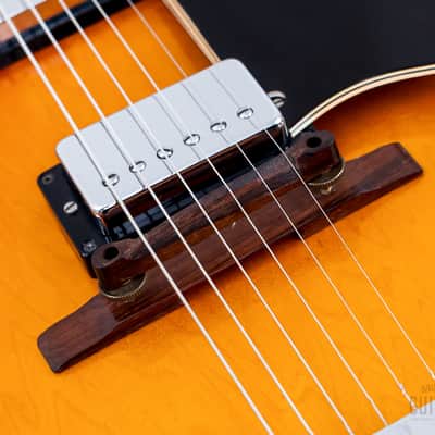 1970 Gibson ES-175 D Vintage Hollowbody Guitar Ice Tea Sunburst, Collector-Grade w/ Pat # T Tops, Case image 9
