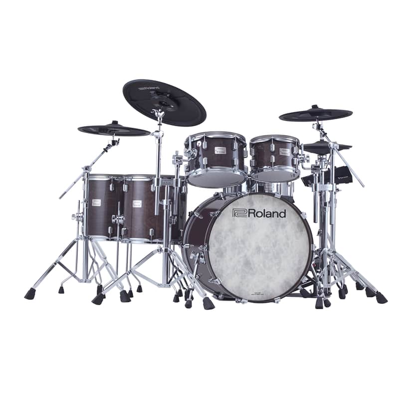 Roland VAD716 Electronic Drum Kit - Gloss Ebony image 1