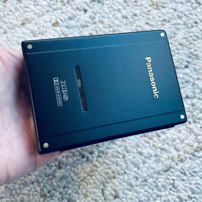 [RARE] PANASONIC RQ-P505 Walkman Cassette Player ! Awesome Gun Black : ) image 2