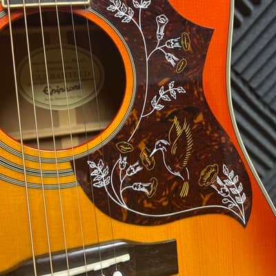 Epiphone Hummingbird Pro/FC Acoustic/Electric Guitar - Used image 2