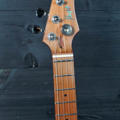 Flight Pathfinder TBL Tenor Ukulele Solidbody Electric Blue Fade image 19