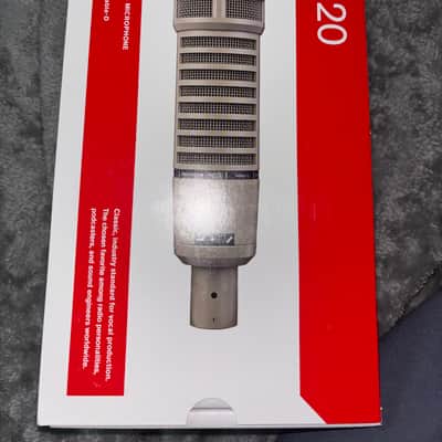 Electro-Voice RE20 Cardioid Dynamic Microphone 2021 - Present - Black image 1