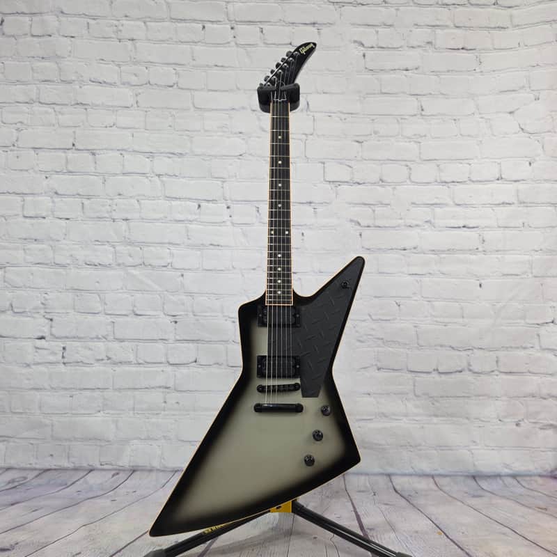 USED Gibson Thunderhorse Brendon Small Explorer 6 String Electric Guitar Silverburst Limited Edition image 1