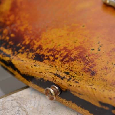 American Fender Stratocaster Heavy Relic Nitro Sunburst HSS CS Texas Specials image 12