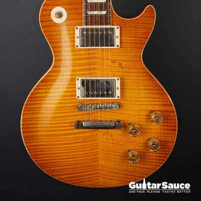 Gibson Custom Shop 1959 Les Paul Paul Kossoff Signature Lemon Burst Aged By Tom Murphy 2012 Used Super Lightweight VIDEO! (cod.1343UG) image 2