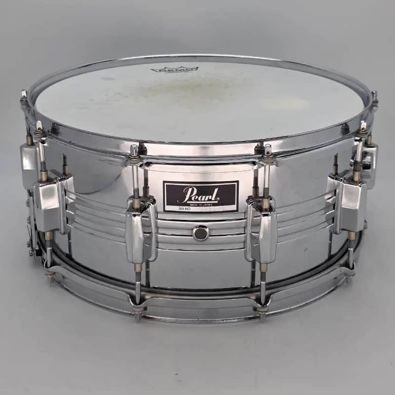 Used Pearl Snare Drum 14x6.5 MIJ - Good image 1