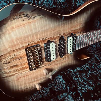 Suhr Modern Spalt Maple Black Burst DEVASTATING image 14