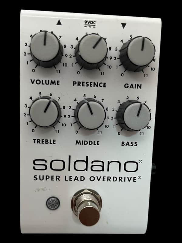 Soldano SLO Pedal 2022 - Present - White X7893 image 1