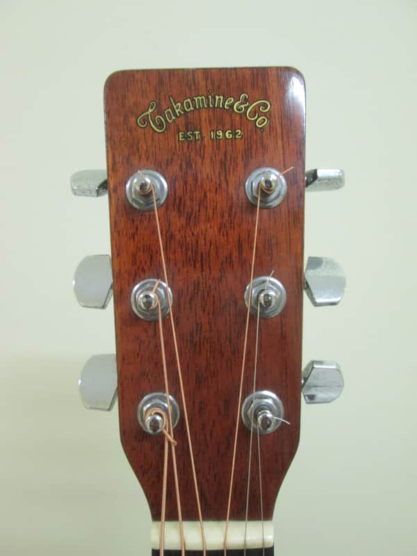 Takamine TD-27 1986 Tobacco Burst (Lawsuit Era - Martin head stock