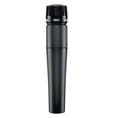 Shure SM57 Cardioid Dynamic Instrument Microphone with Clip SM-57 Mic XLR image 3