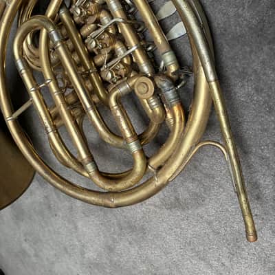 King H.N. White French Horn Double 1959? - Gold Laquer image 13