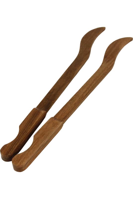 Roosebeck Dulcimer Hammers Plain Design Solid Walnut Set of 2 image 1