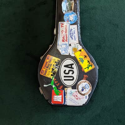 1920's John Grey and Sons London Benares Brass 5 String Banjo image 16
