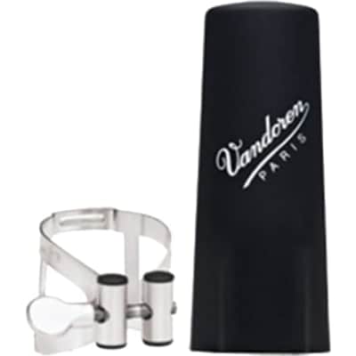 Vandoren M/O Argentée LC51SP Ligature avec couvre-bec plastique pour clarinette Sib image 2