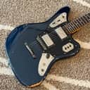 1999-2002 Fender MIJ JGS-78/86 J-Craft Jaguar Special HH Gunmetal Blue GMB Matching Headstock Made in Japan