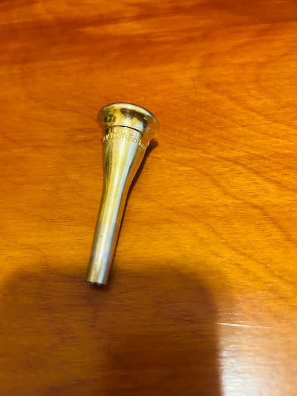 Holton Farkas Gold plated french horn mouthpiece 00’s - Gold imagen 1