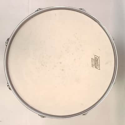 Premier 5.5x14"70s Snare Drum Chrome Steel Model 1005 8Lug England Vintage #7491 image 8