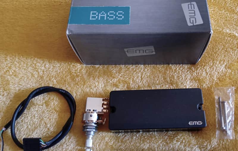EMG 35HZ Passive Bass Humbucker Set, w/Push Pull Pots | Reverb