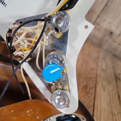 Fender Eric Johnson Thinline Stratocaster 2018 Sunburst Original Case & Paperwork - Sunburst image 19