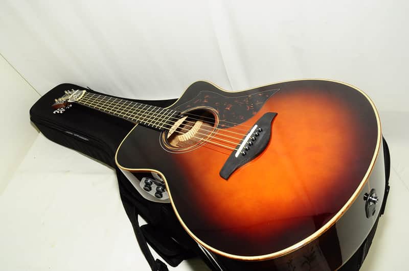 Excellent Yamaha AC3R ARE TBS Acoustic Guitar Ref No 4024 image 1