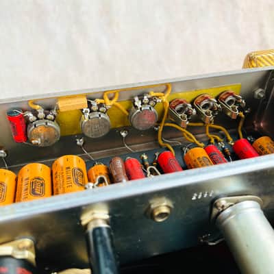 1954 Fender Deluxe Amplifier 5D3 Wide Panel - Tweed image 16