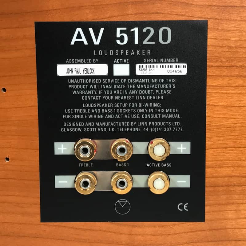 Linn AV5120 Center Channel Speaker (Single) | Reverb