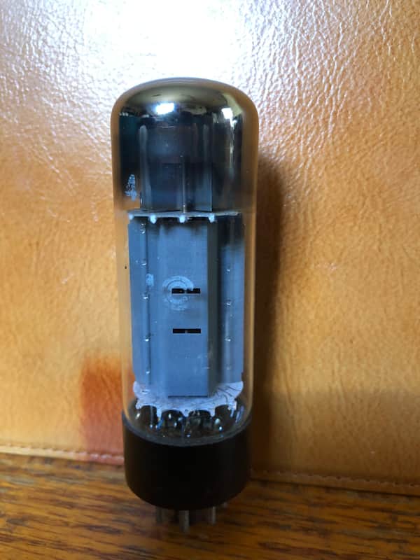 Unknown NOS 6AC7/EL34 Octal Power Amp Tube-USA or Great Britain? image 1