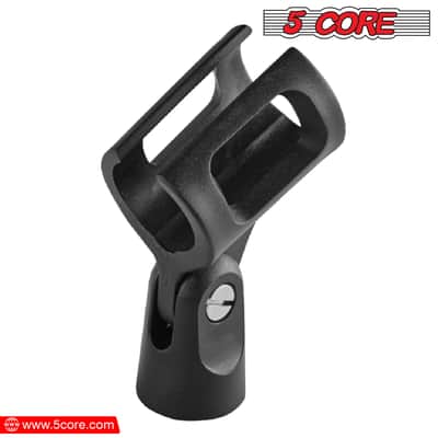 5 Core Microphone Clip Holder 2 Pieces with Screw Adapters 5/8 to 3/8 Inch image 11