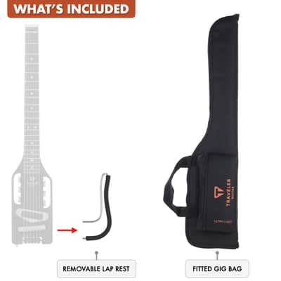 Traveler Guitar Ultra-Light Electric Travel Guitar (Matte Black) image 7