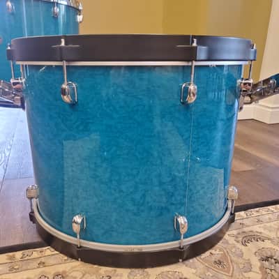 Tama Starclassic Performer Drums 1990s - Gravure Marine Blue image 19