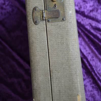 Burns Shadows Bass Case * RARE * made in UK in 1964 * Real vintage, also fits other big basses! * image 5