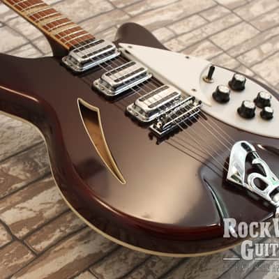 Rickenbacker  370  1969 - Burgundy image 6