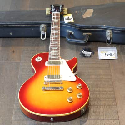 Vintage! 1974 Gibson Les Paul Deluxe Electric Guitar Cherry Sunburst w/ Mini Humbuckers + OHSC image 1