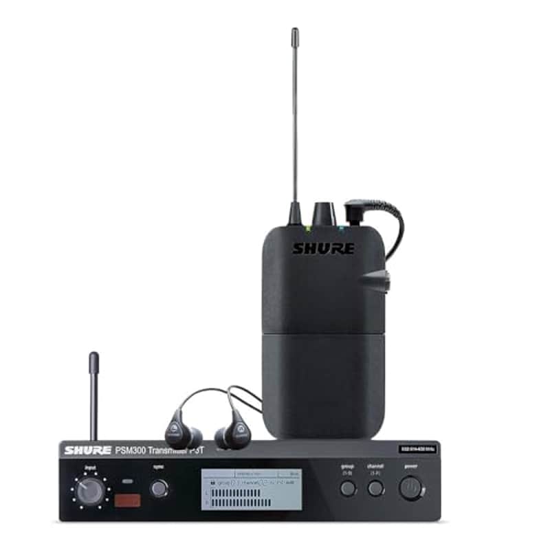 Shure PSM 300 Stereo Personal Monitor System with IEM (G20: 488-512 MHz) image 1