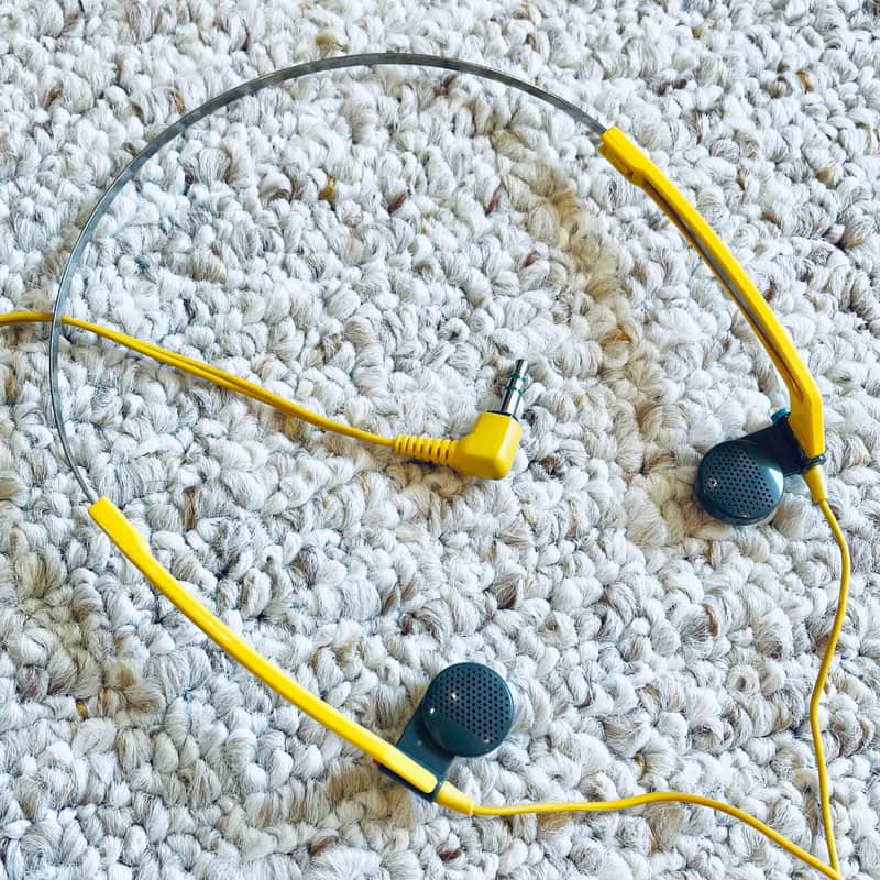 RARE] Sony MDR-W15 Dynamic Stereo Sport Headphone, Beautiful