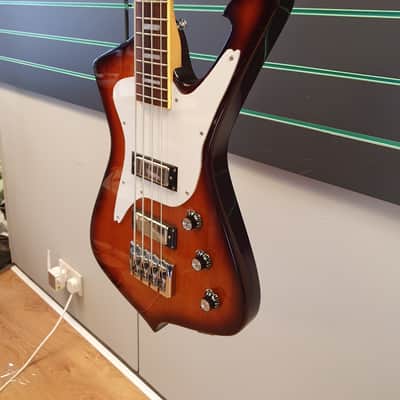 Ibanez Iceman ICB200 2004 Sunburst Electric Bass Guitar image 3