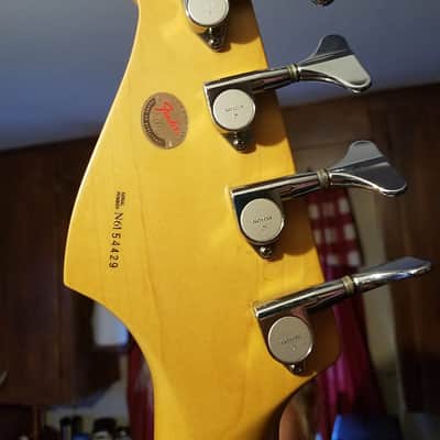Fender 50th Anniversary American Standard Jazz Bass V 1996 - Candy Apple Red image 9
