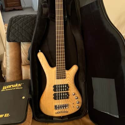 Warwick German Pro Series GPS Corvette $$ 5-String Bass 2010s - Natural image 3
