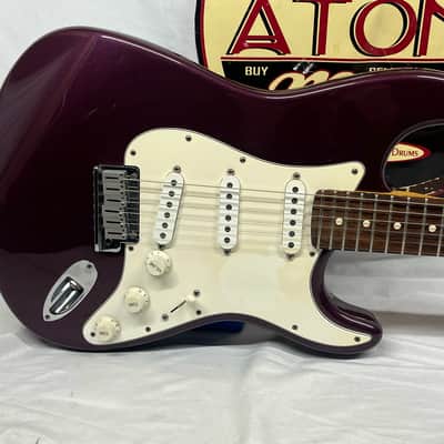 Fender Standard Stratocaster Strat Electric Guitar- Wine Red image 2