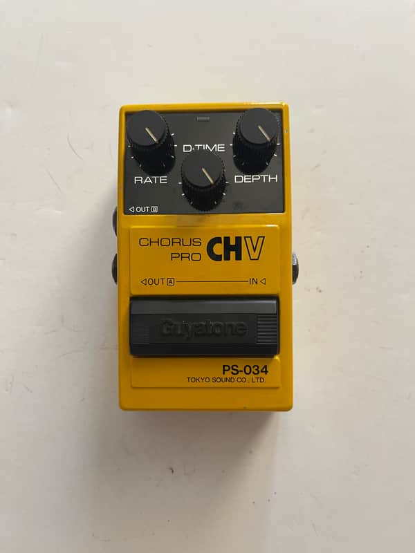 Guyatone PS-034 Pro Chorus CHV Analog Vintage Guitar Effect Pedal MIJ Japan image 1