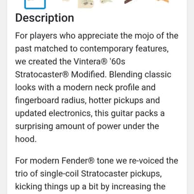 Fender Vintera '60s Stratocaster Modified with Pau Ferro Fretboard 2019 - 2023 - Olympic White image 9