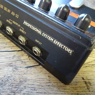 Pearl AD-33 Analog Delay 1980s Vintage Made In Japan MIJ *Needs Service image 5