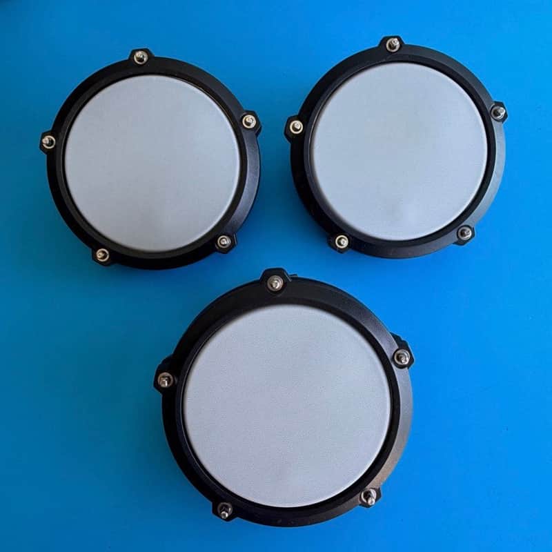 ALESIS BLAZE E-Drum OEM Part: 6" Snare Tom White Mesh Single Zone Pad [3PCS] image 1