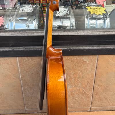 Carlo Robelli by Violmaster P-105 4/4 Full Size Violin w/ Bow, Case, Shoulder Rest & Rosin image 13