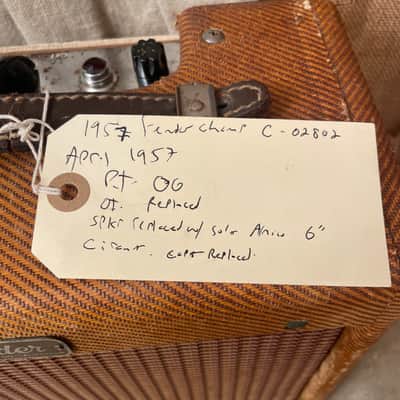 1957 Fender Champ Amp - Tweed image 12