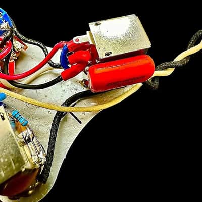 Gibson SG Solderless Harness with Series / Parallel and Out Of Phase push Tone Pots - includes prewired Toggle and Harness image 8