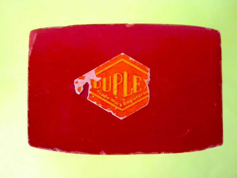 Duplex 6.5" Woodblock Double Slotted - Vintage image 1
