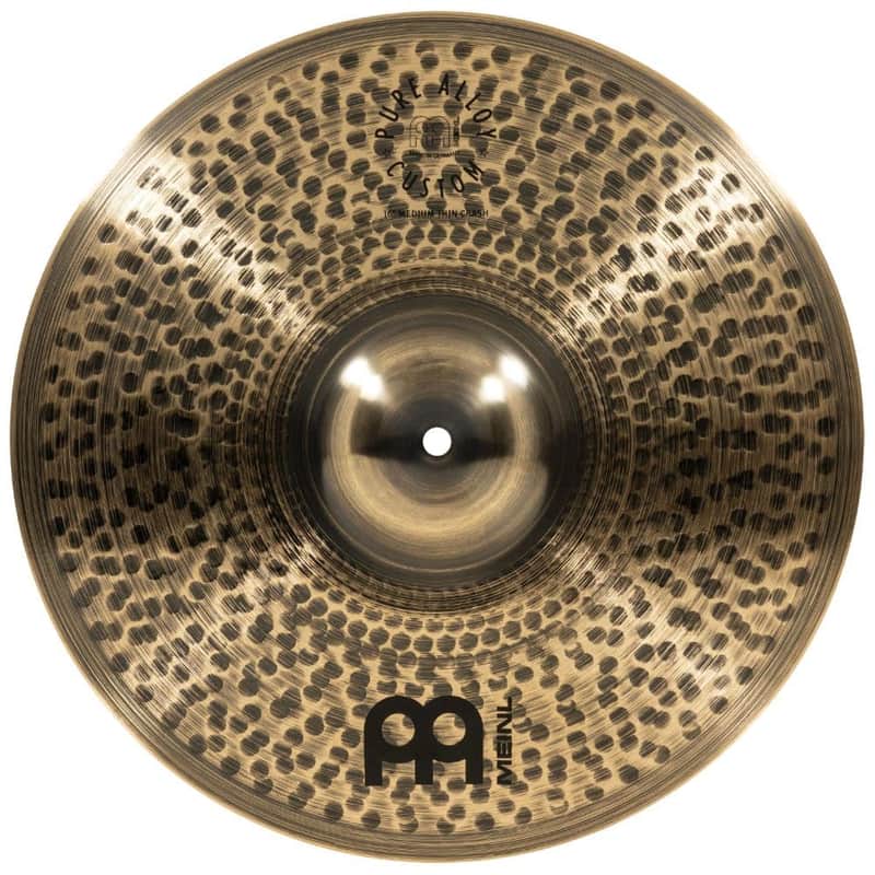 Meinl Pure Alloy Custom Medium Thin Crash Cymbal 16 image 1